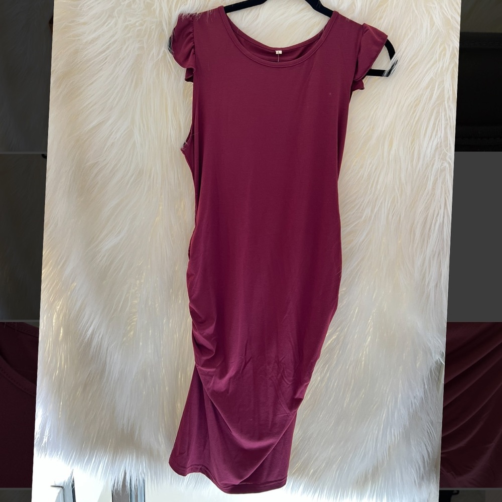 Glampunch 👗 new 🌟 ruched bodycon